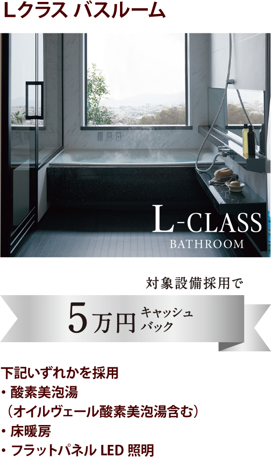 Lクラス バスルーム
