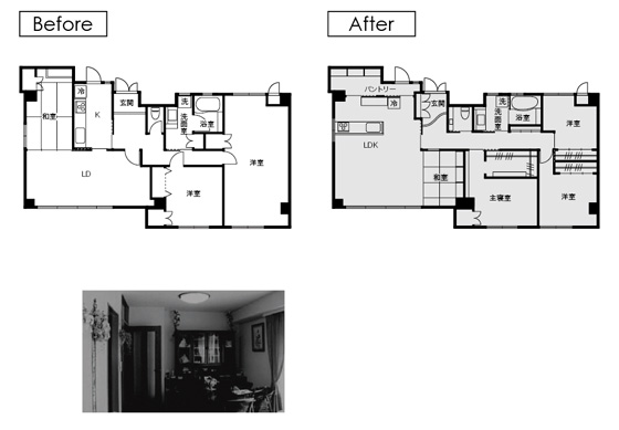 Before After