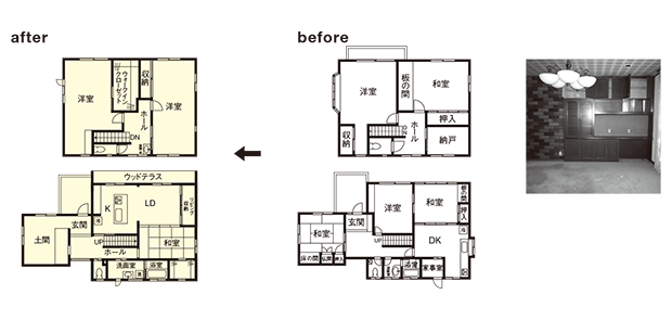 Before After