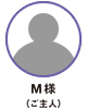 M様（ご主人）