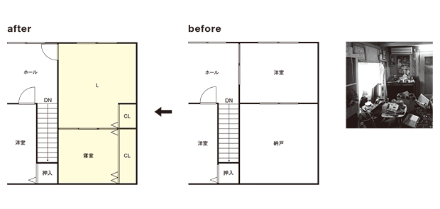Before After