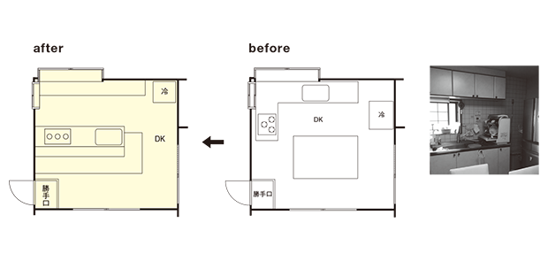 Before After