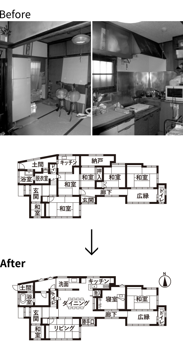 Before | After
