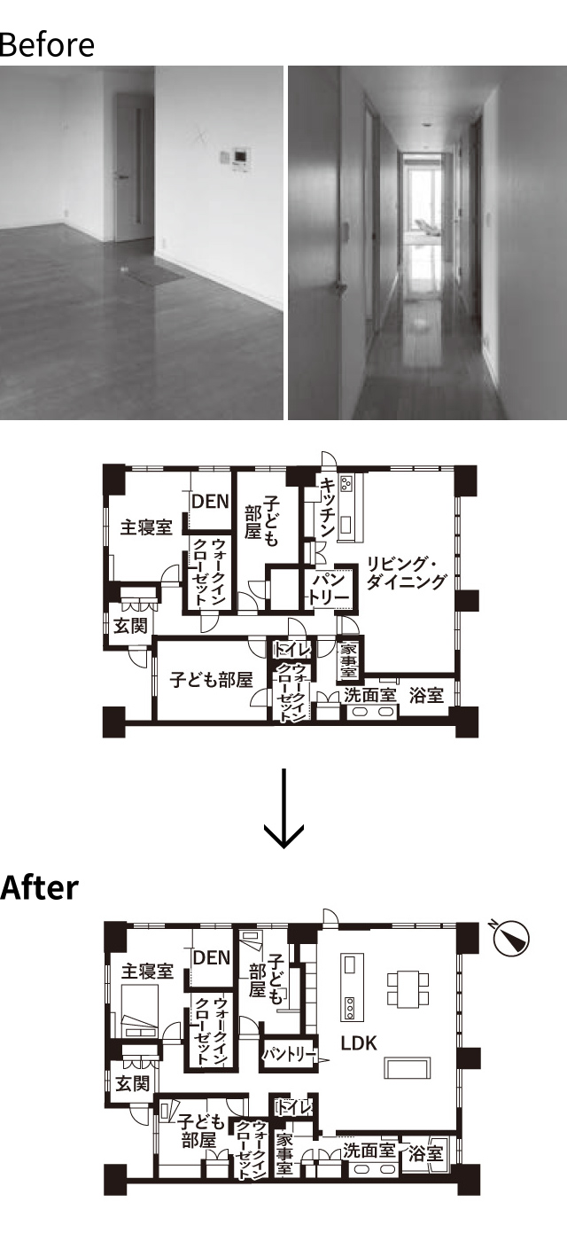 Before | After