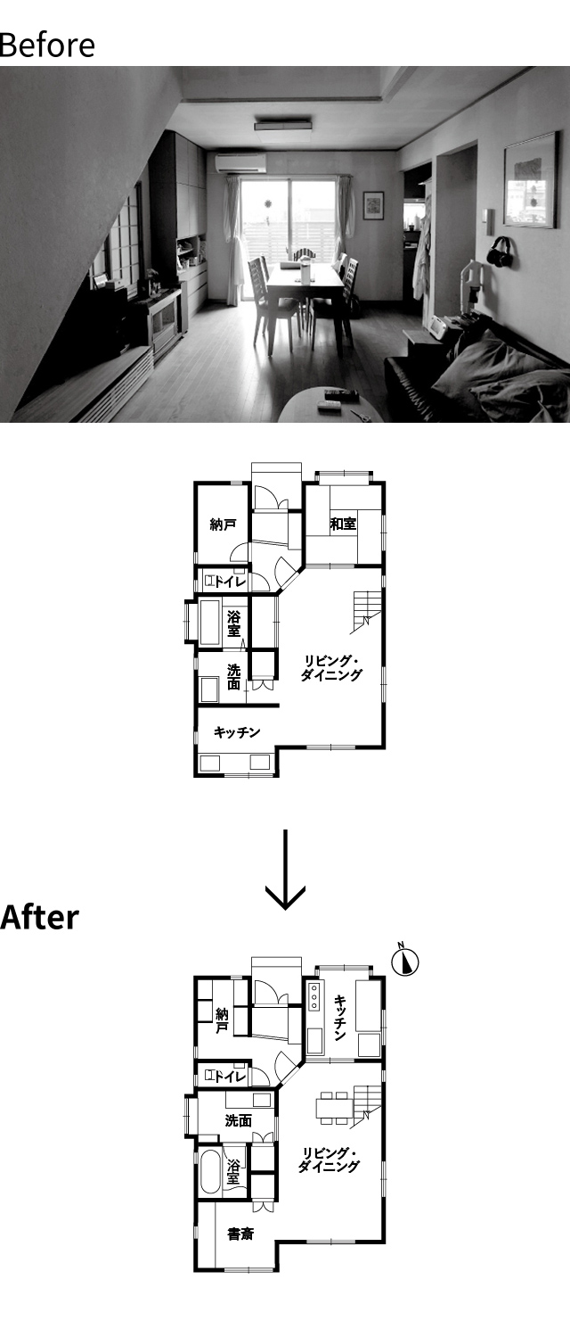 Before | After
