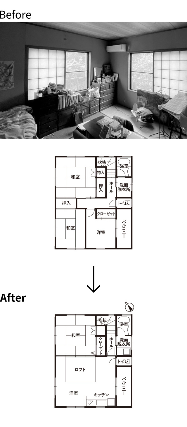 Before | After