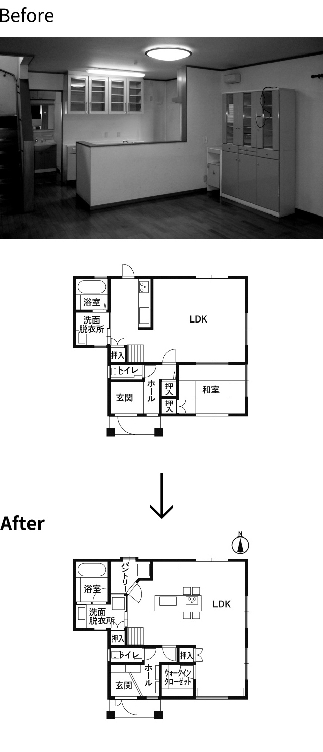 Before | After