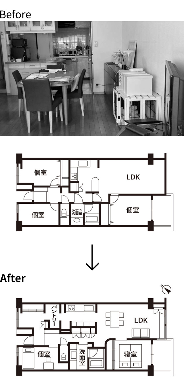 Before | After