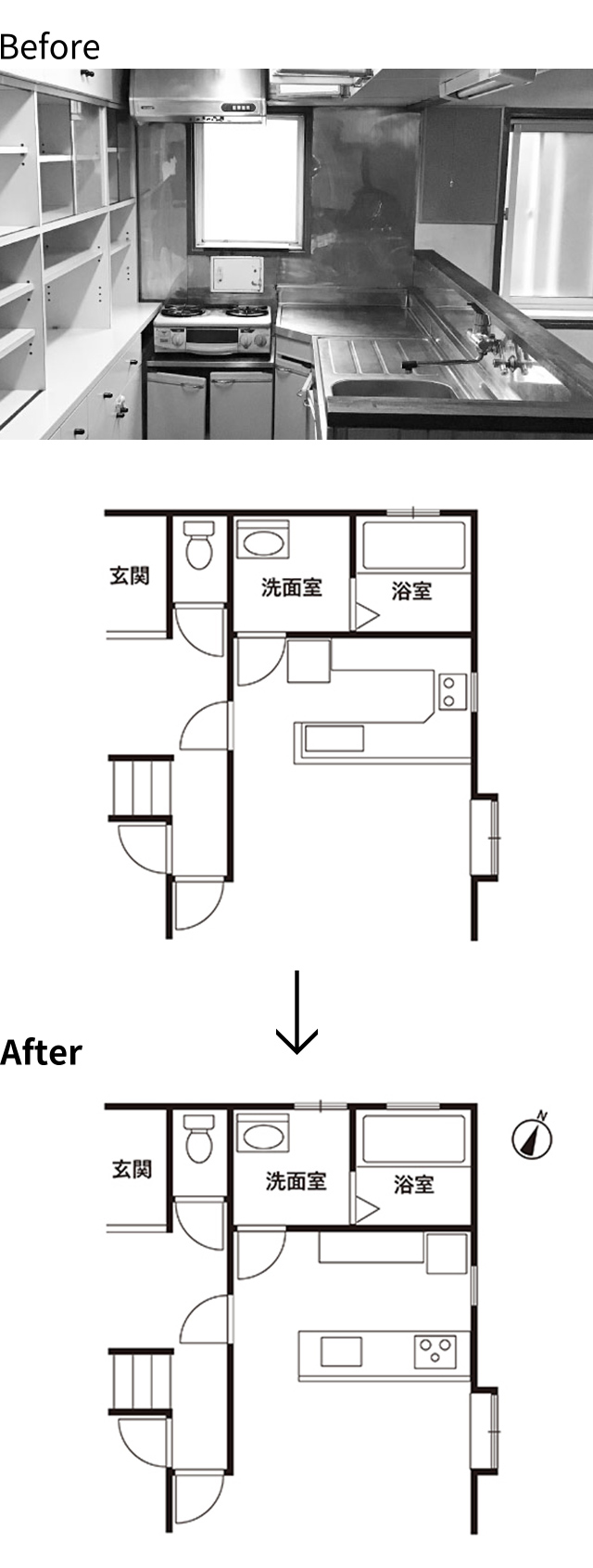 Before | After
