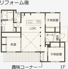 リフォーム後